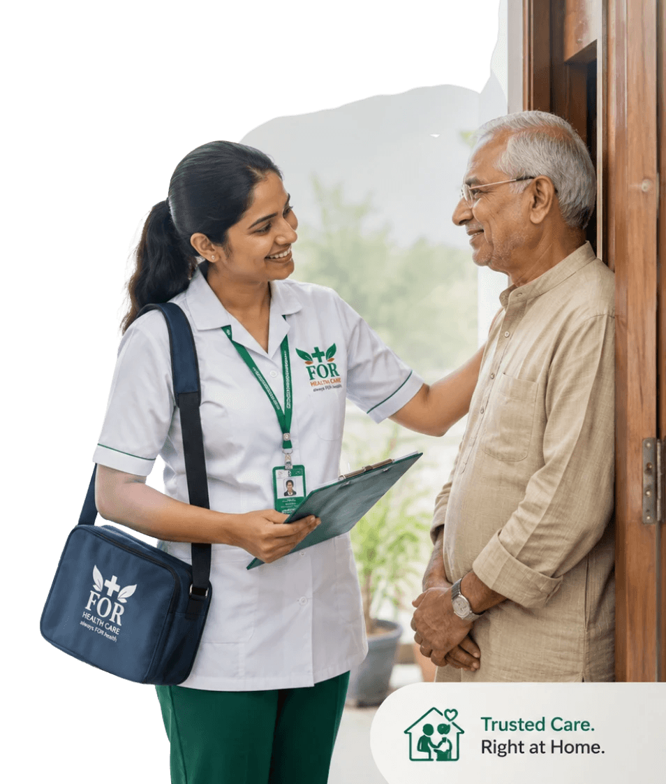 Nurse with Senior Patient